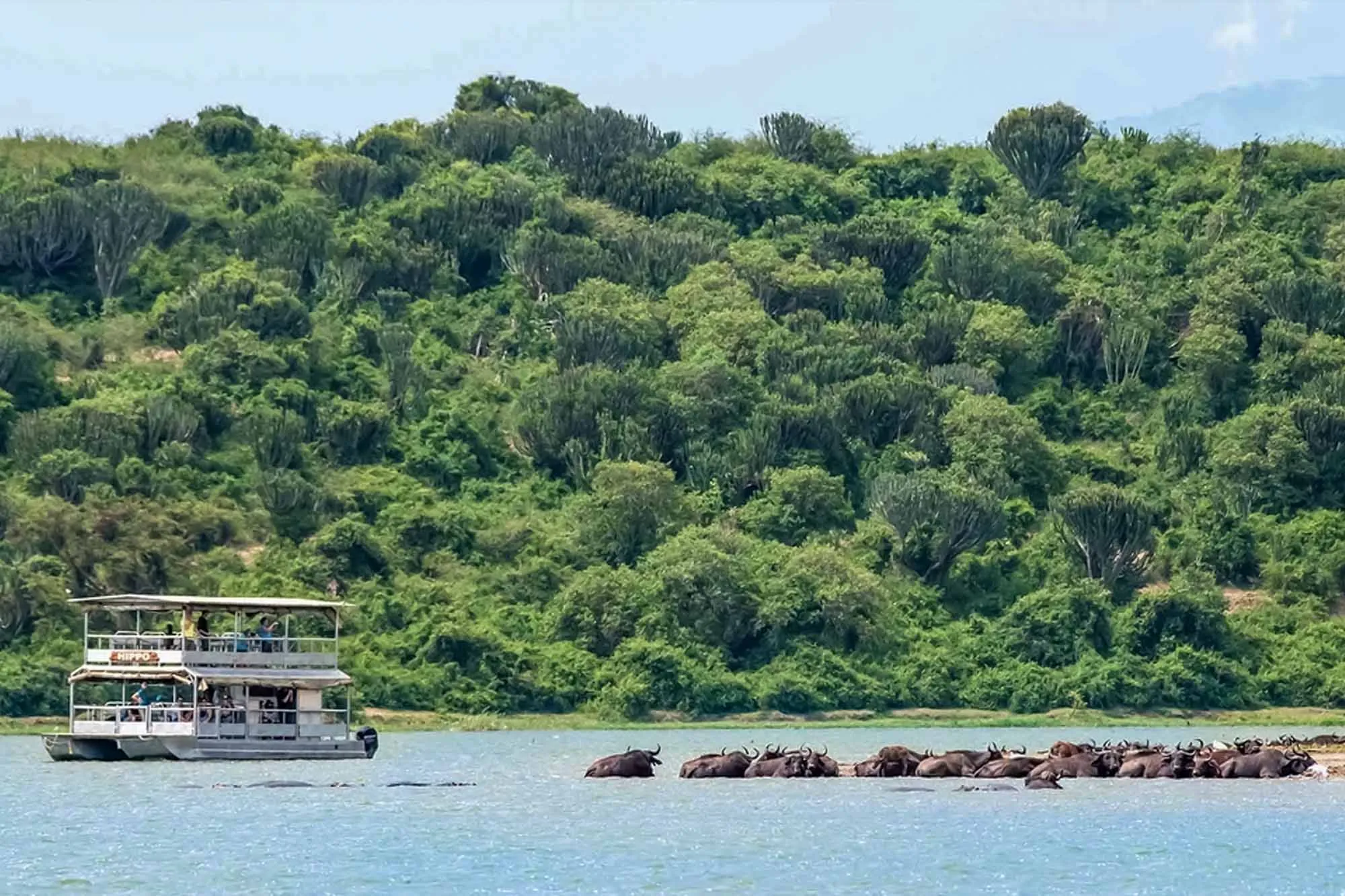 Kazinga Channel cruise